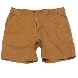Men’s Mountain Khakis Alpine Utility Canvas Shorts Sz 40 Heavy Workwear